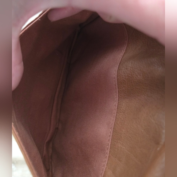 Liebeskind Tan Leather Messenger Bag - Picture 5 of 14